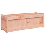 vidaXL Jardinières 2 Pièces cm bois massif douglas