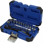 Brilliant tools jeu de douilles de 1/4" 23 pièces acier