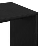 vidaXL Table d'appoint Chêne noir 59 x 36 x 38 cm Bois d'ingénierie
