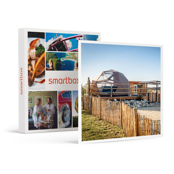 SMARTBOX - Coffret Cadeau 2 jours insolites en dôme avec modelage et bain bouillonnant près de Bordeaux -  Séjour