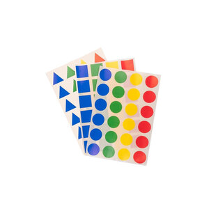 Gommettes - Formes géométriques - 72 stickers - Repositionnable - Cléopâtre