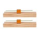2 porte-encens en bois précieux Hinoki