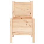 vidaXL Jardinière 245 5x44x75 cm Bois massif de pin