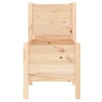 vidaXL Jardinière 245 5x44x75 cm Bois massif de pin