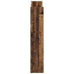 vidaXL Armoire à chaussures murale vieux bois 80x18x90 cm