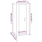 vidaXL Ensemble de meubles TV 2 Pièces blanc brillant bois d'ingénierie