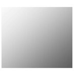 vidaXL Miroir sans cadre 80x60 cm Verre