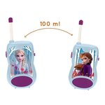LA REINE DES NEIGES 2 Talkies-walkies enfant Elsa et Anna 100 metres de portée LEXIBOOK