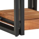 vidaXL Table de nuit 30x30x40 cm en bois d'acacia massif