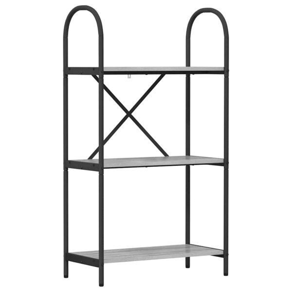 vidaXL Étagère Gris Sonoma 60 x 30 x 109 cm Bois d'ingénierie