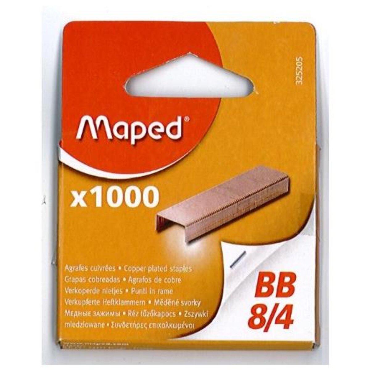 Boîte De 1000 Agrafes 6/4 – Pour Agrafeuse Standard – Lot De 10 Boîtes (10 000 Agrafes)