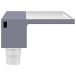 vidaXL Déversoir pour cascade avec LED RVB Acrylique 60 cm