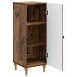 vidaXL Buffet Bois ancien 33 x 34 5 x 90 cm Bois d'ingénierie