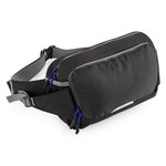 Sac banane de sport - porte bouteilles - qx515 - noir