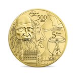 Monnaie EUROPE DE LA RENAISSANCE De 1/2G OR - Qualité Millésime 2019