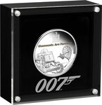 Pièce de monnaie en Argent 1 Dollar g 31.1 (1 oz) Millésime 2021 James Bond 007 DIAMONDS ARE FOREVER