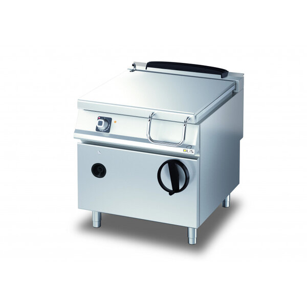 Sauteuse basculante à gaz relevage manuel diamante 90 - 80 l - olis -  - acier inoxydable80 800x900x870mm