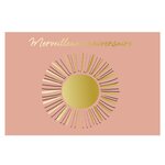Carte Merveilleux Anniversaire - Rose - Draeger paris