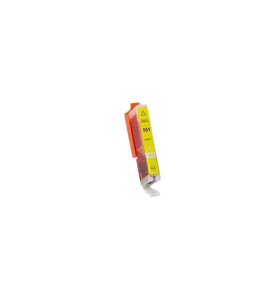 Canon CLI-551YXL Jet d'Encre Jaune Compatible