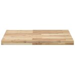 vidaXL Dessus de table carré 70x70x4 cm bois massif d'acacia
