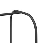 vidaXL Porte-vêtements avec étagères gris sonoma 100x44x160 cm
