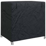 vidaXL Housse de meubles d'extérieur 175 x 125 x 160 cm Tissu 600D