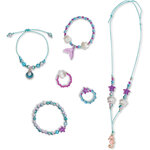 Kit loisir créatif - Création de bijoux - Sirène - Bracelet  collier - Dès 6 ans - Janod