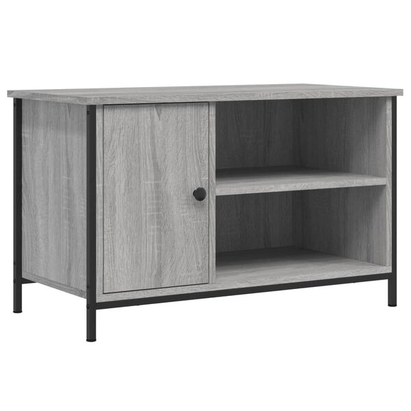 vidaXL Meuble TV Sonoma gris 80x40x50 cm Bois d'ingénierie