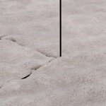 vidaXL Tapis de surface HUARTE Sable 230 x 160 cm Polyester