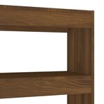 Vidaxl bibliothèque/séparateur de pièce chêne marron 100x30x135 cm
