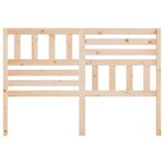 vidaXL Tête de lit 126x4x100 cm Bois massif de pin