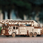 Maquette 3D en Bois Puzzle Camion de Pompier