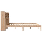 vidaXL Lit bibliothèque sans matelas 180x200 cm bois massif de pin