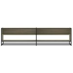 vidaXL Meuble TV chêne sonoma 180 5x40x46 cm bois d'ingénierie