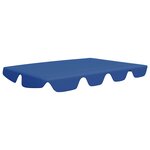 vidaXL Toit de rechange de balançoire bleu 150/130x105/70 cm