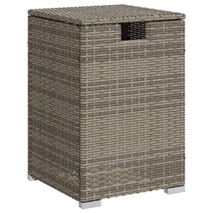 vidaXL Table de couverture de bouteille de propane gris 40x40x60 cm