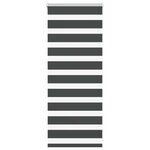 vidaXL Store zèbre noir 65x100 cm largeur du tissu 60 9 cm polyester