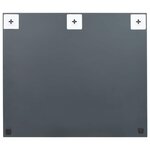 vidaXL Miroir sans cadre 80x60 cm Verre