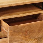 vidaXL Armoires de rangement avec tiroir Marron 110 x 30 x 40 cm