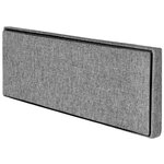 Banc coffre de rangement pliable tissu gris clair 2208146