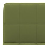 vidaXL Tabouret de bar Vert clair Velours