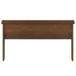 vidaXL Table basse Chêne marron 80x50 5x41 5 cm Bois d'ingénierie