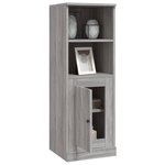 vidaXL Buffet haut sonoma gris 36x35 5x103 5 cm bois d'ingénierie