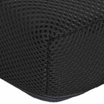 vidaXL Coussin d’assise Noir 39 x 38 x 8 5 cm Mousse PU