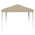 vidaXL Tente de fête pop-up 288 x 288 x 245 cm Crème Tissu Oxford