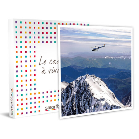 20 minutes de vol en hélicoptère autour du pic du midi pour 2 - smartbox - coffret cadeau sport & aventure