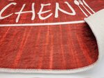 Tapis de cuisine KITCHEN 60 x 90 cm - Rouge