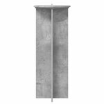 vidaXL Support de Plante 2 pièces Gris béton Ø40 x 100 cm