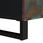 vidaXL Buffet avec 2 portes 80x33x75 cm bois massif de récupération