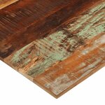vidaXL Dessus de table rectangulaire 70x80 cm 15-16 mm Bois récupéré